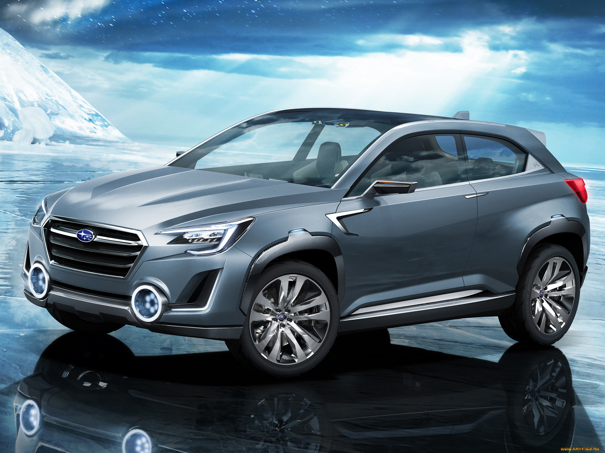 , subaru, viziv, 2, 2014, concept